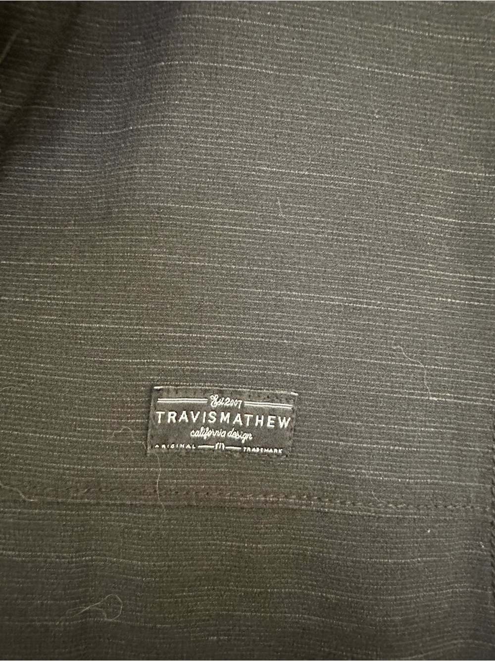 Men’s Travis Matthew vest, black, size L - Picture 3 of 4